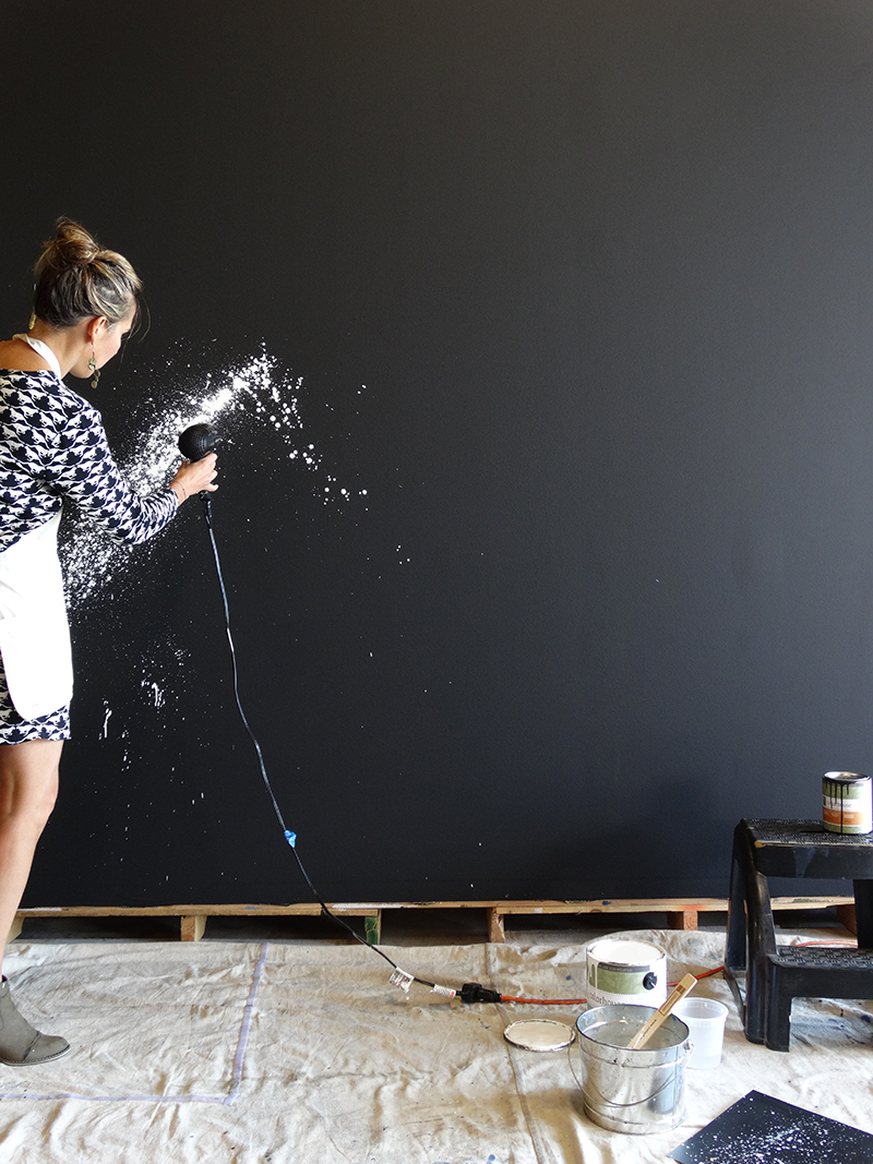 Colorhouse paint - Make This: Splatter Wall