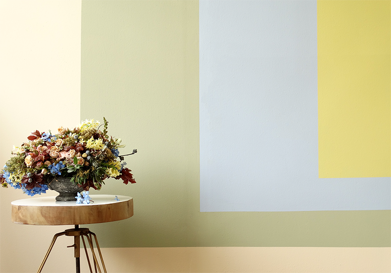 Colorhouse Spring 2018 Color Trends: Featured hues BEESWAX .04, DREAM .03, GLASS .03, CREATE .01