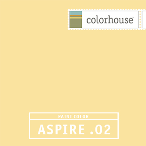 Colorhouse ASPIRE .02 yellow paint color