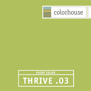 Colorhouse THRIVE .03 green paint color