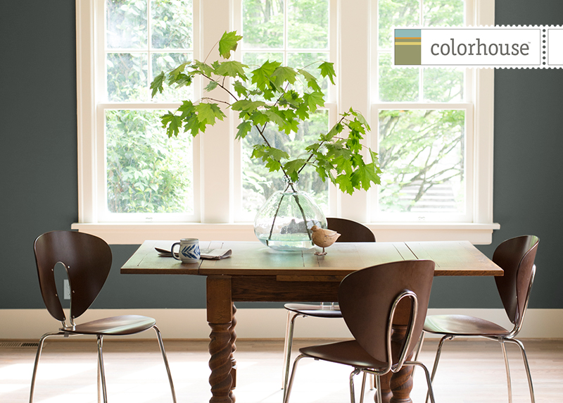 Colorhouse Metal .05 dining room grey